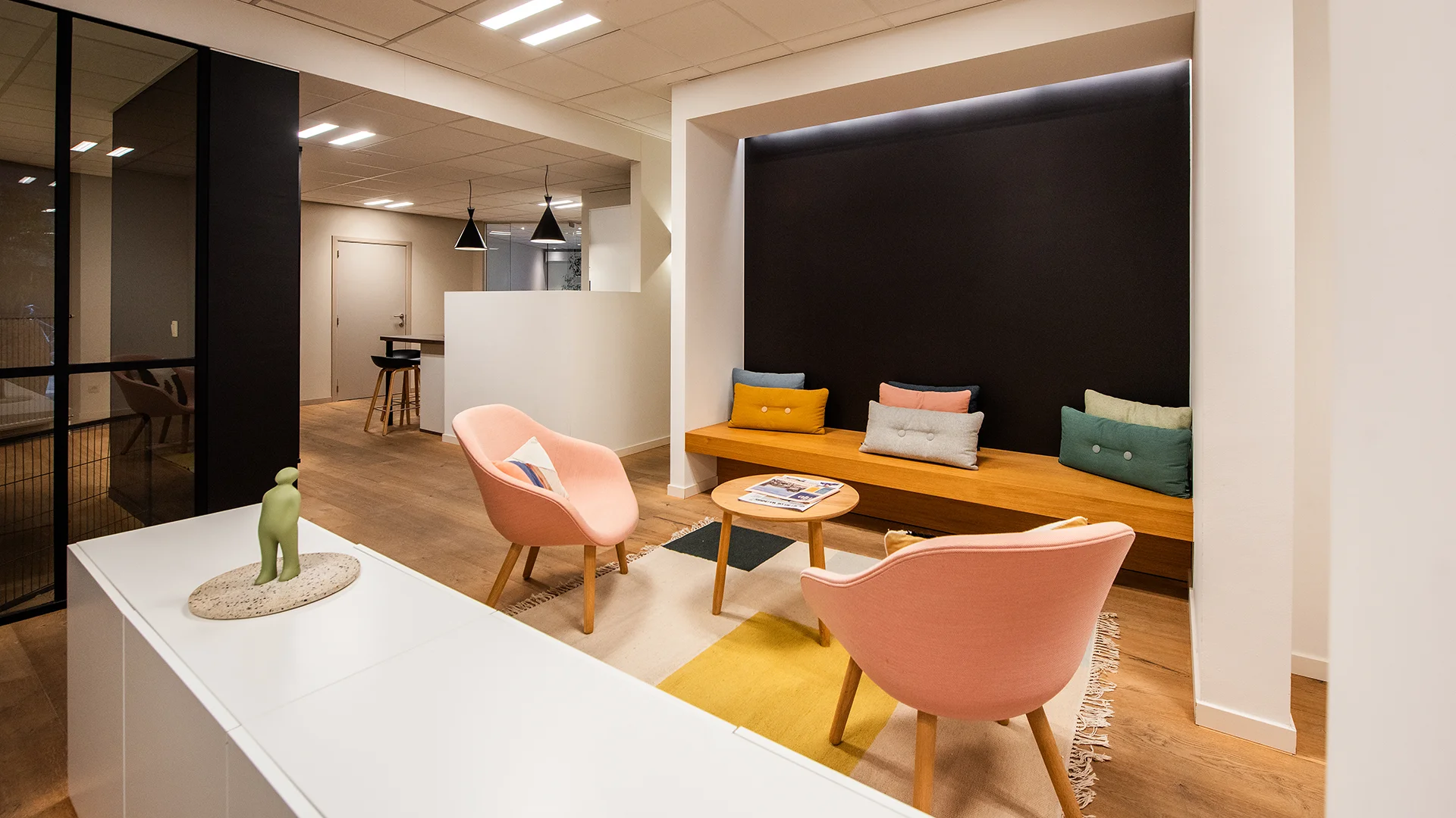 Sfeerfoto van het kantoor van verzekeringsmakelaar ADB verzekeringen in Hasselt